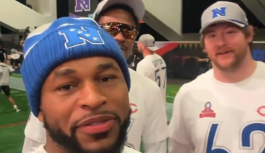 Some of our guys representing at the Pro Bowl