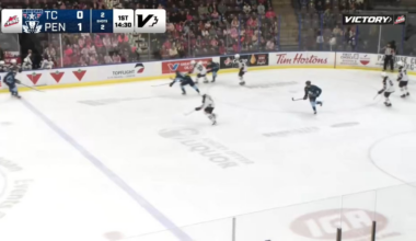 Jacob Kvasnicka with his first of the night