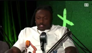 AJ Brown says he's fortunate to be part of great leadership in Eagles locker room, says he's excited about the new season, and new coaching staff.