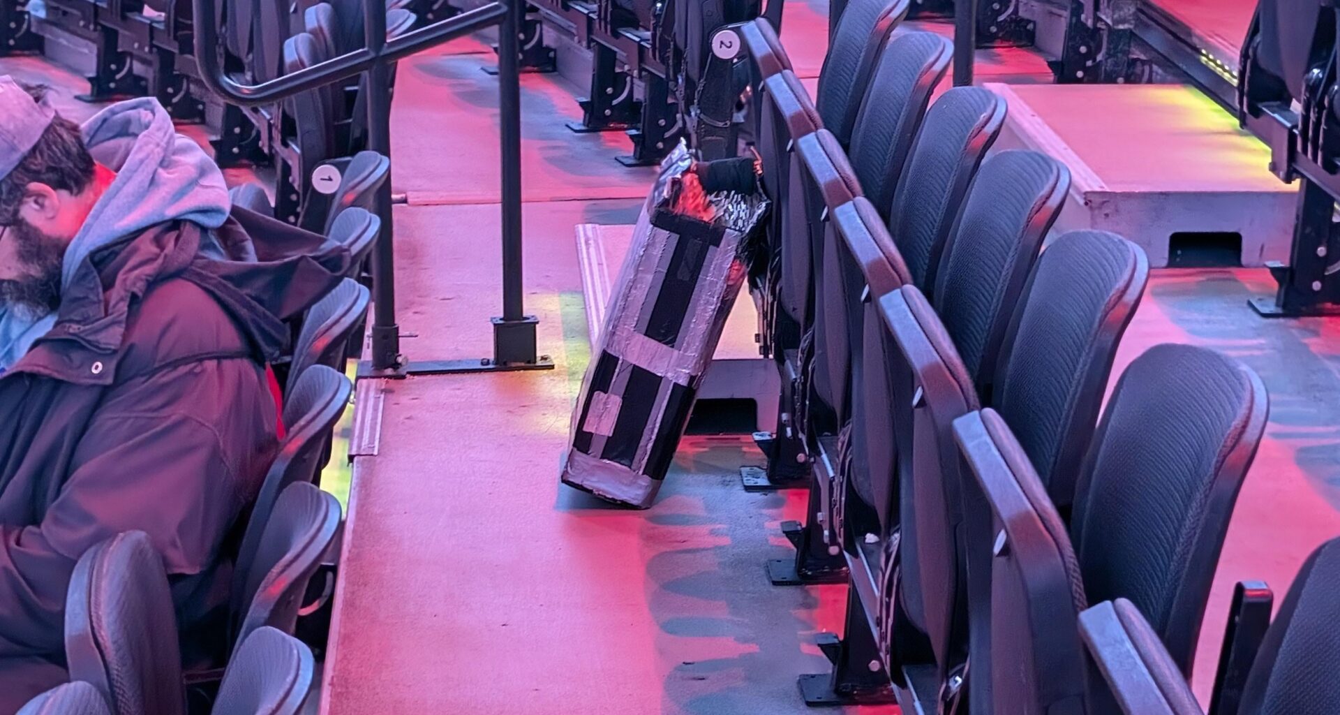 Sec 107, row 2, seat 12 IYKYK