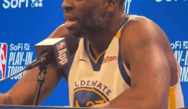 Clip from 10 months ago of Draymond commending TJD for immediately giving up his seat to Quinten Post when it would have been completely acceptable to let the rookie sit on the floor instead