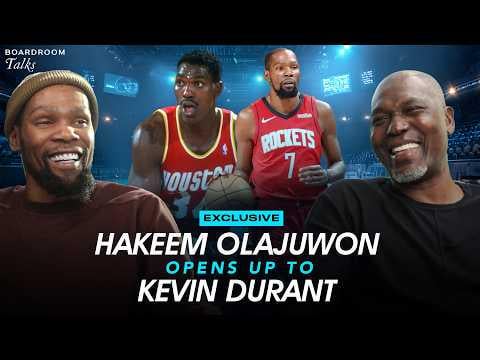 KD talks hoops with Hakeem [Interview]