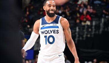 First look at Mike Conley in a wolves jersey 👀👀👀