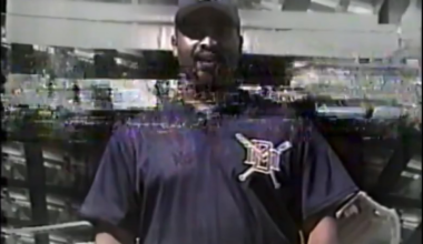 Greg Vaughn encourages fans to sign up for the Brewers’ Coca-Cola Fan Club (1995)
