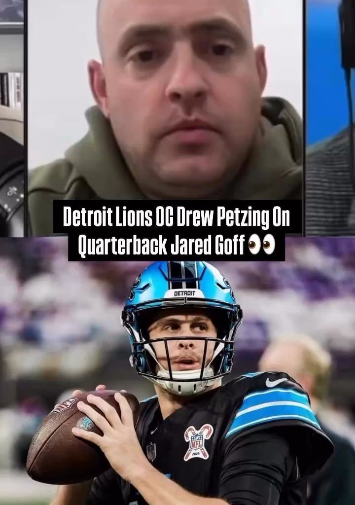 Detroit Lions OC Drew Petzing On Quarterback Jared Goff
