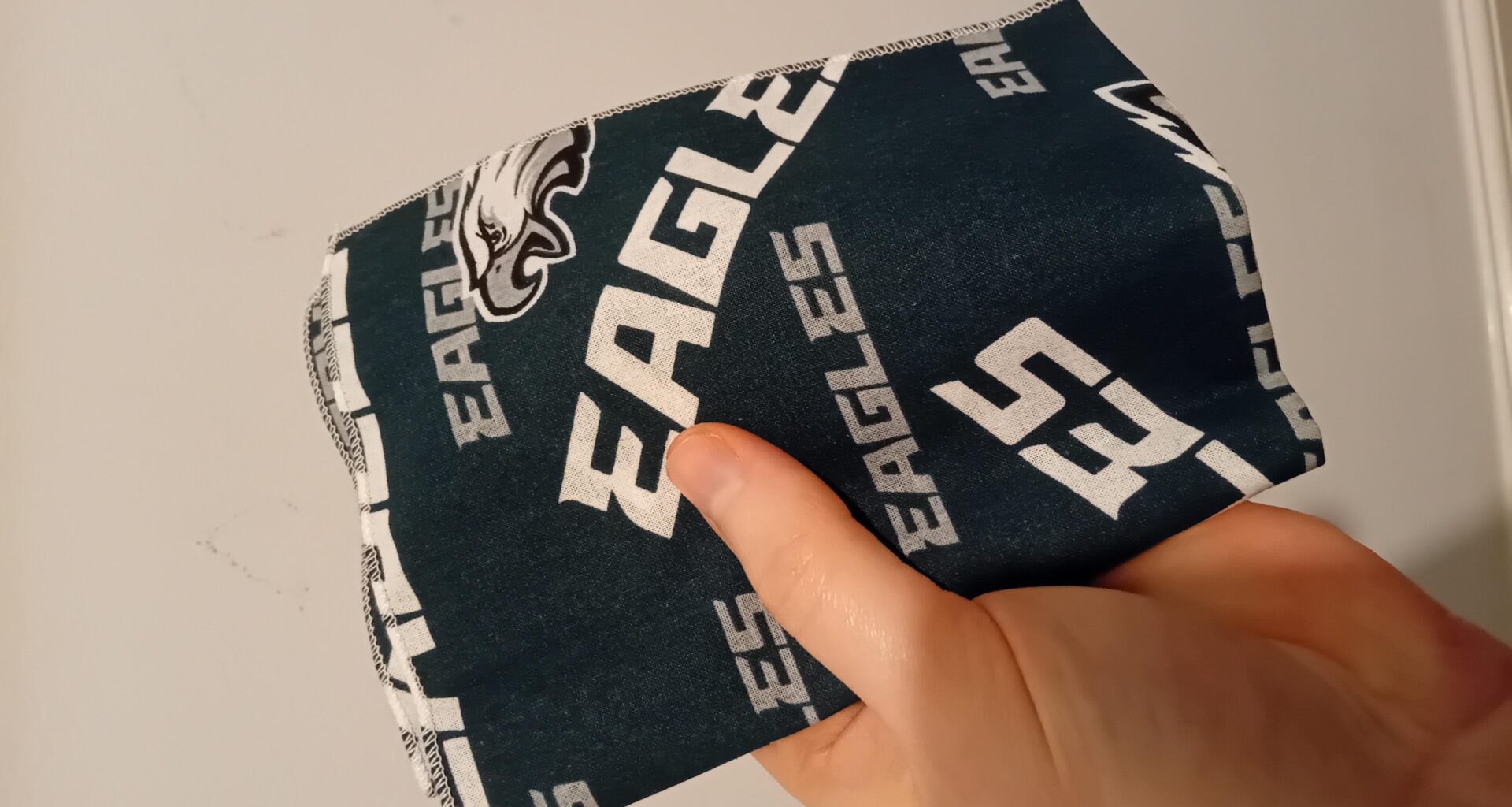 UK Fan with my Birds Handkerchief