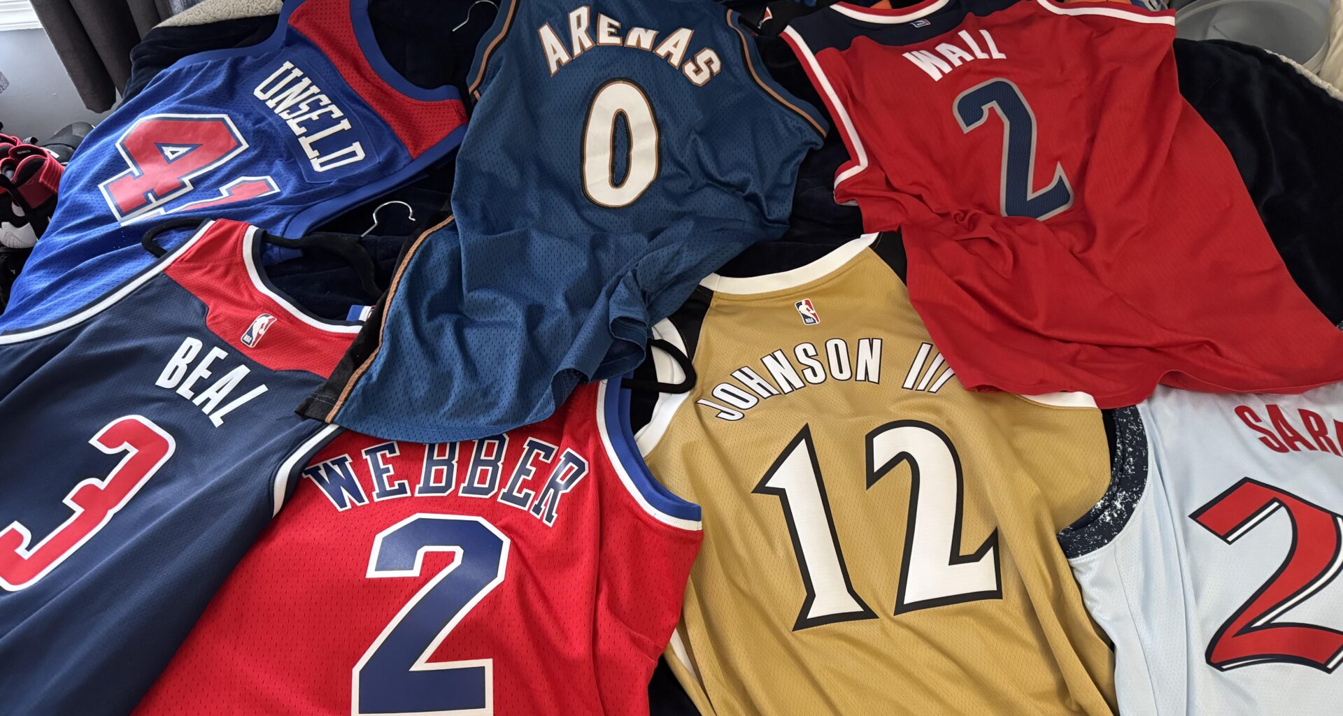 My Jersey collection