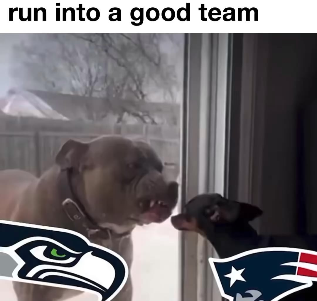 The Patriots stood no chance