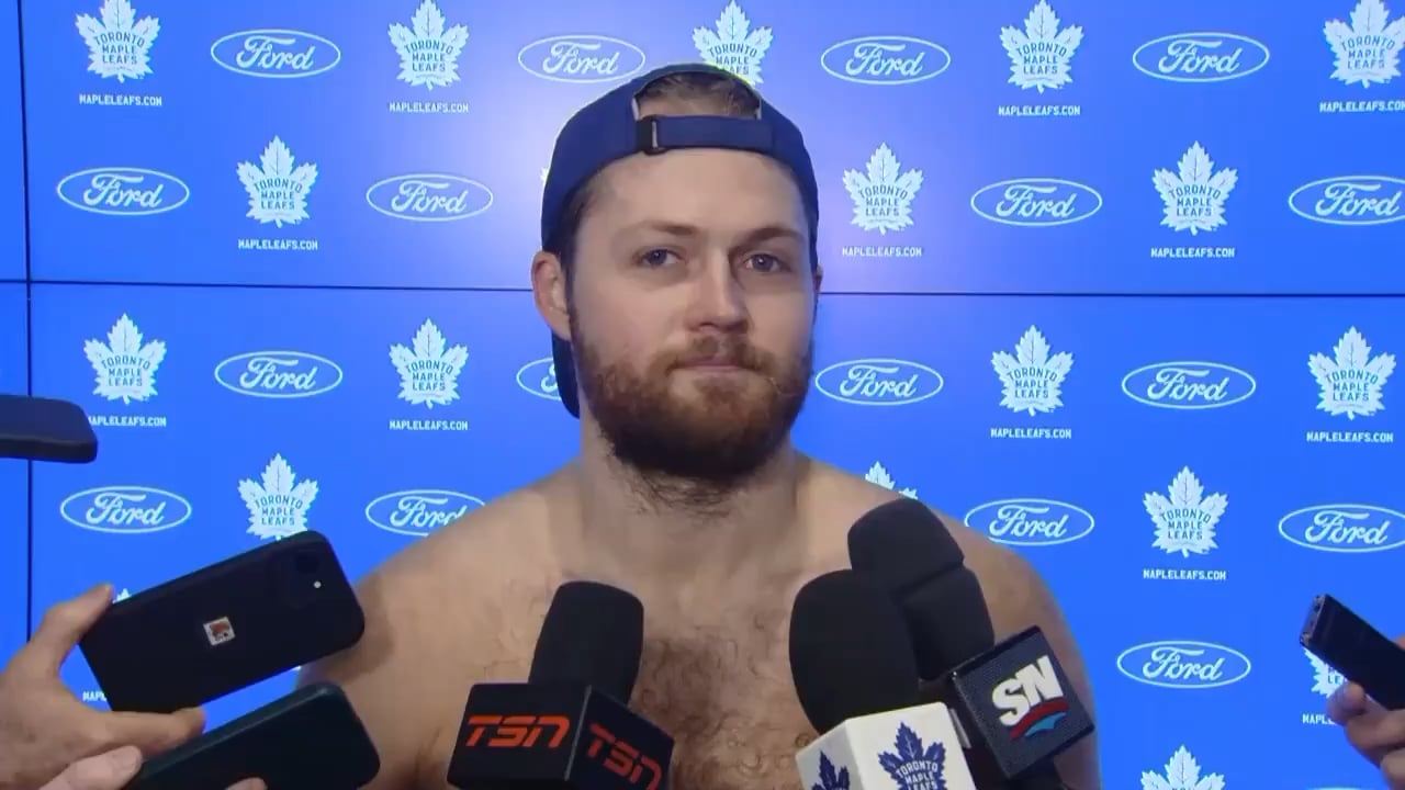William Nylander on Auston Matthews winning gold: "I told him to win it all after they (Team USA) beat us, so I'm happy they did."