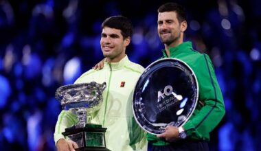 Novak Djokovic was chasing a record-extending 25th major.