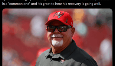 [Pewter Report] Great news, #Bucs fans and NFL fans! In a text exchange with Super Bowl-winning coach Bruce Arians last night, he's "doing great" following open-heart surgery on Friday. The 73-year old Arians said the procedure is a "common one" and it's great to hear his recovery is going well.