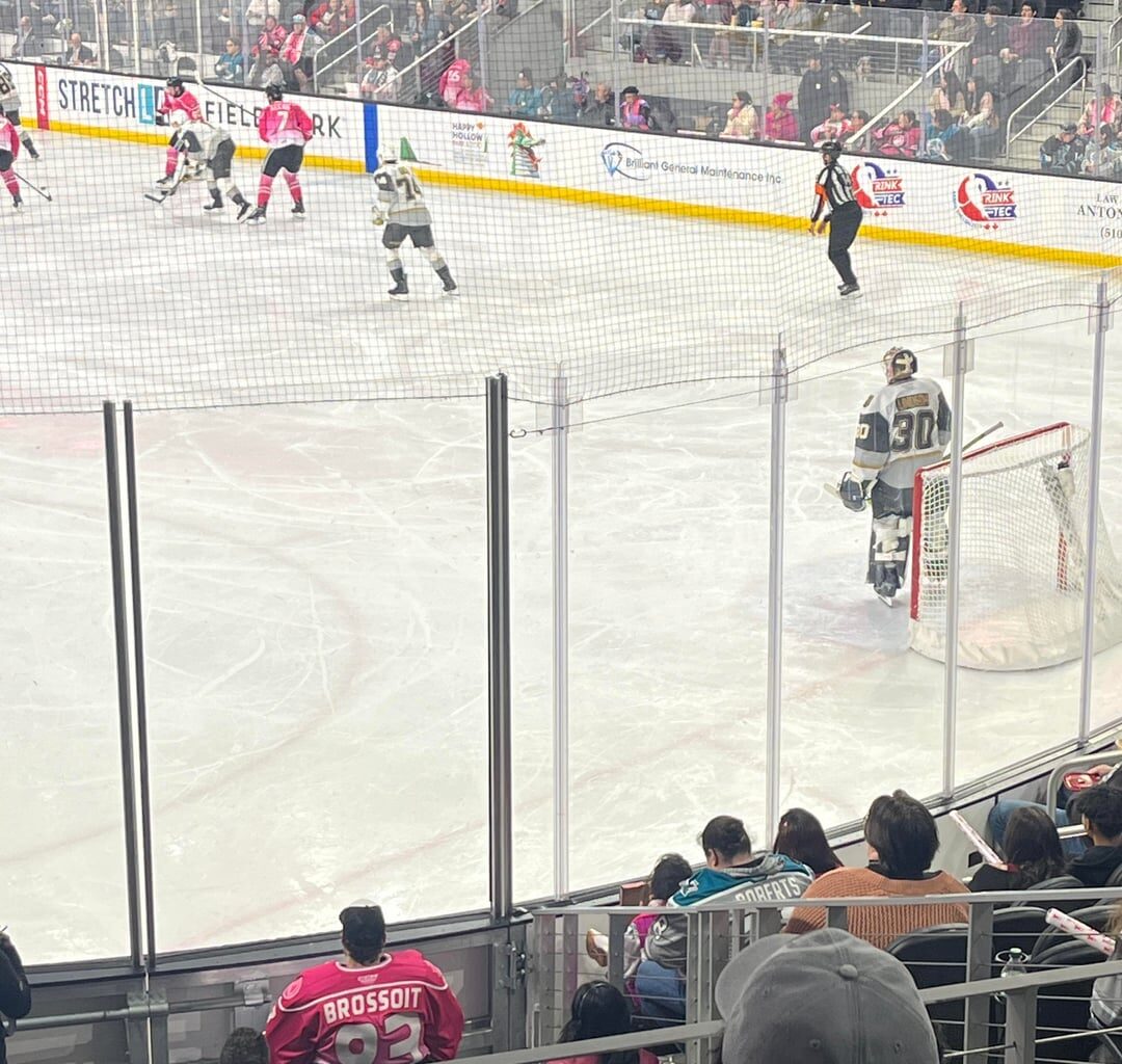 Laurent Brossoit backing up for the SJ Barracuda with Carl Lindbom in net for Henderson (.933 Win)