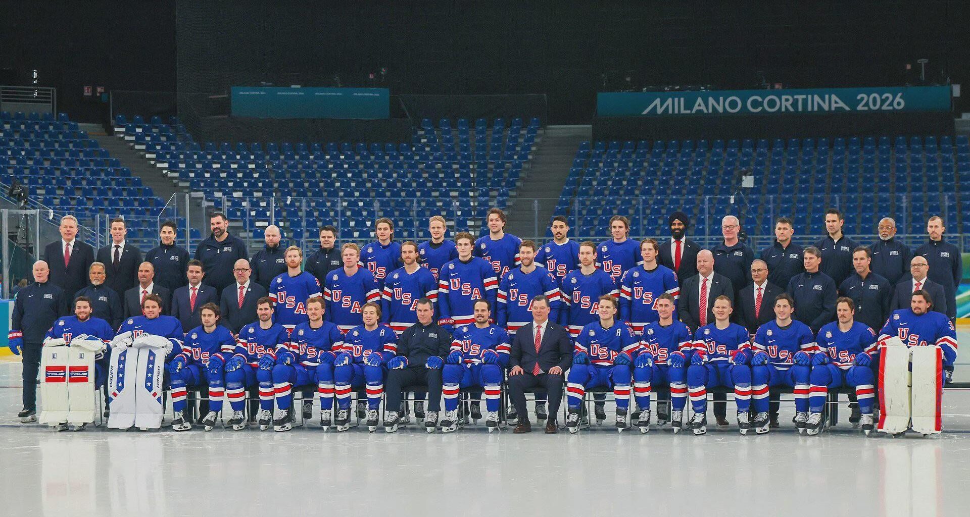 2026 Team USA Men's Hockey Olympic Photo