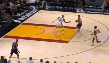 In honor of CP3 retiring, here's his final bucket against Miami to cut the lead down to 42 🔥