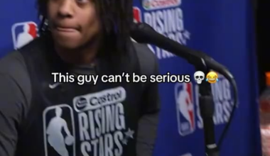 Tre Johnson is the best comedian on the team