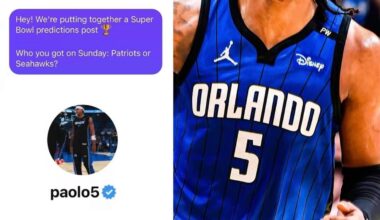 Paolo thinks the Seahawks are winning the Super Bowl