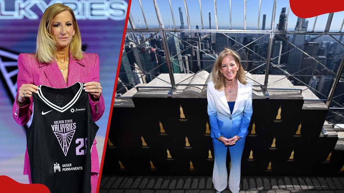 Cathy Engelbert poses for the camera