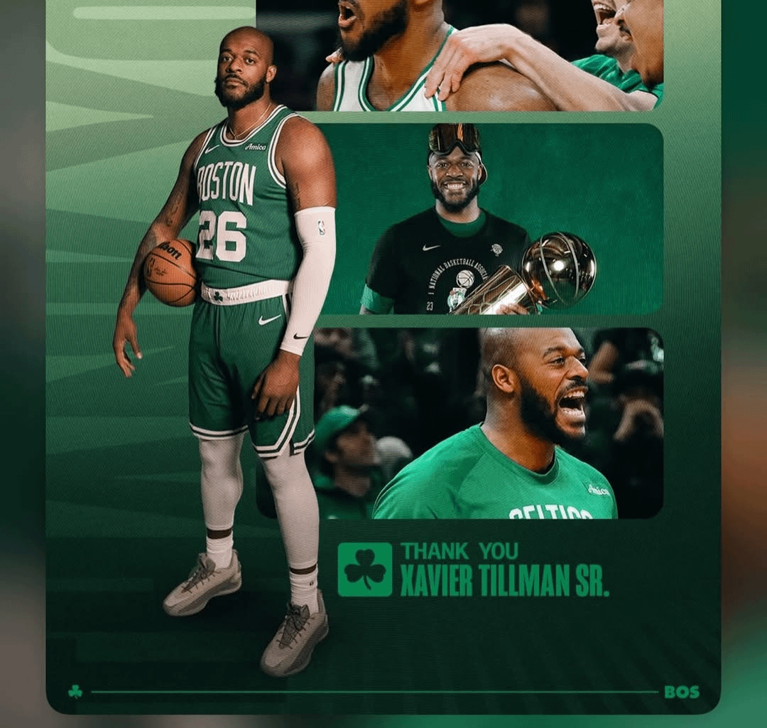 [Xavier Tillman] All Love C's!!!