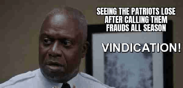 Been saying it all season long