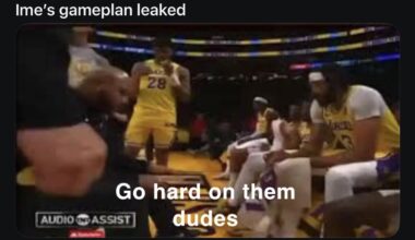 Ime’s gameplan (again):