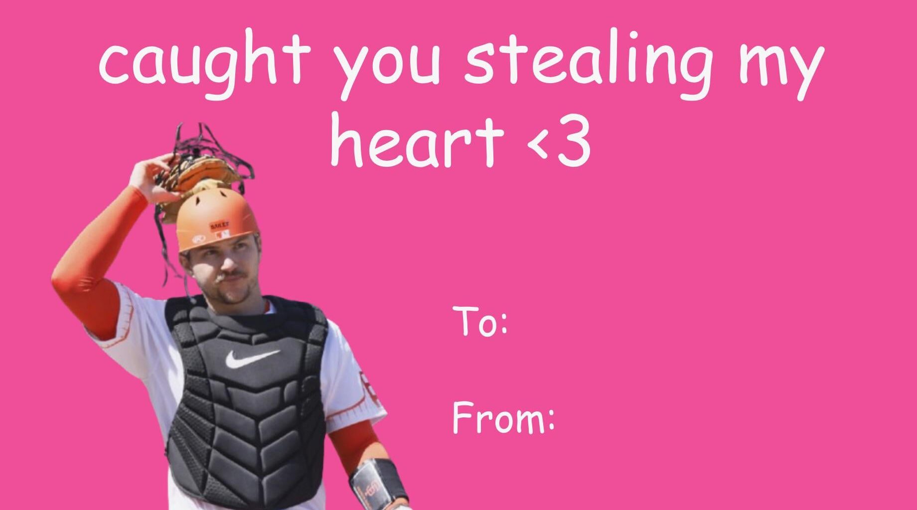Happy Valentine’s Day and Happy Baseball season!!