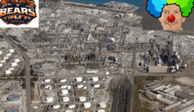 George McCaskey introducing the beautiful new site of the Hammond Bears since he couldn't steal enough Illinois taxpayer money