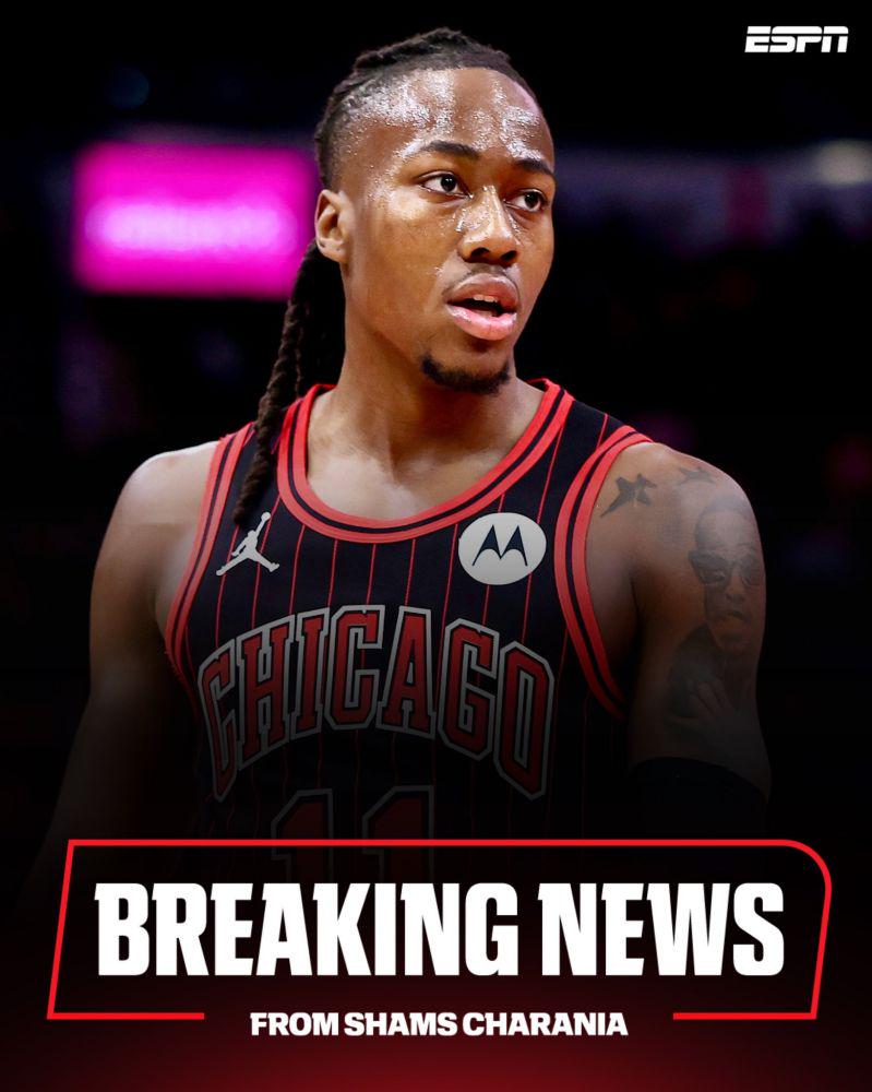 [Charania] Just in: The Chicago Bulls have traded Ayo Dosunmu to the Minnesota Timberwolves, sources tell ESPN.