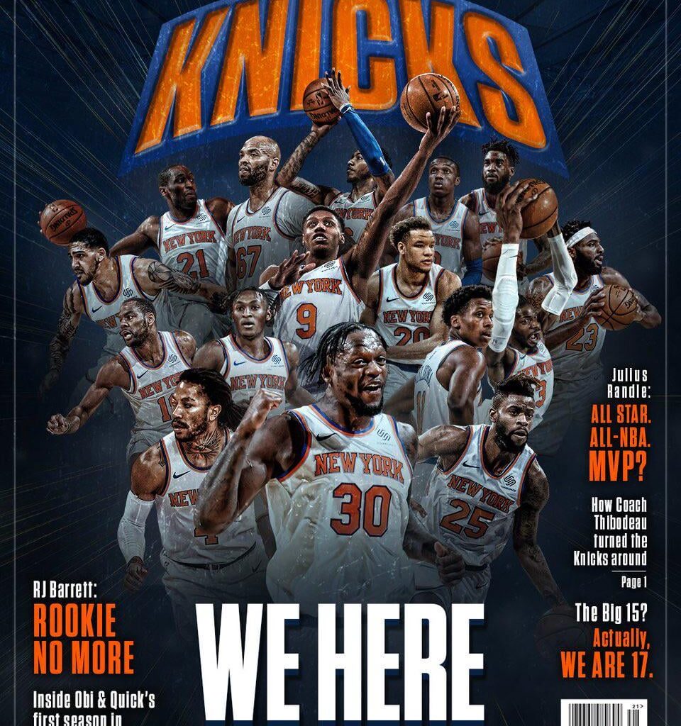 Hindsight I think Randle haters owe him an apology realizing now he made this team a HOME playoff team