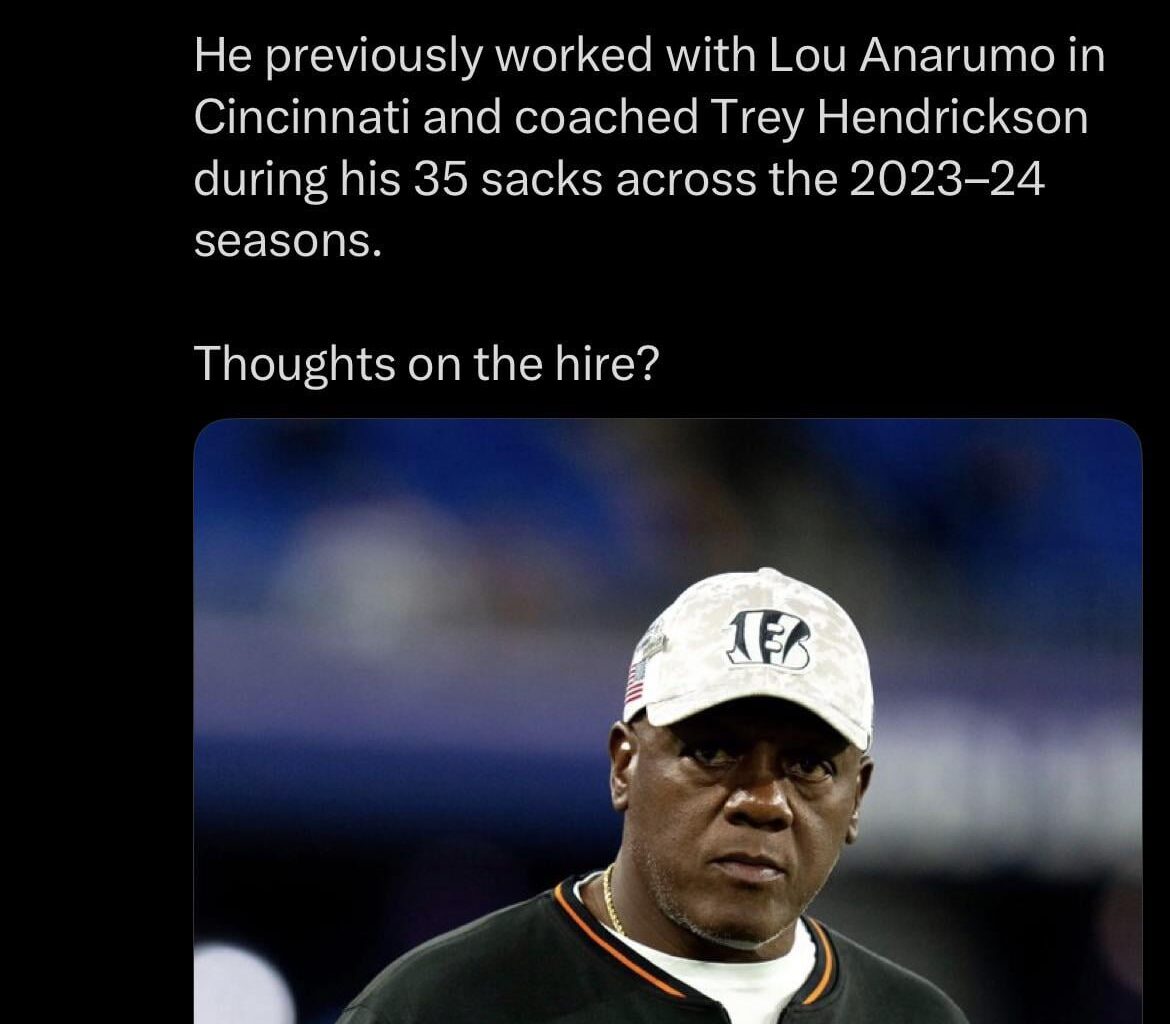 Colts hiring defensive line coach