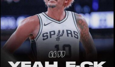 Gonna feel sad when we trade this fan favourite. Thanks for everything Sochan.