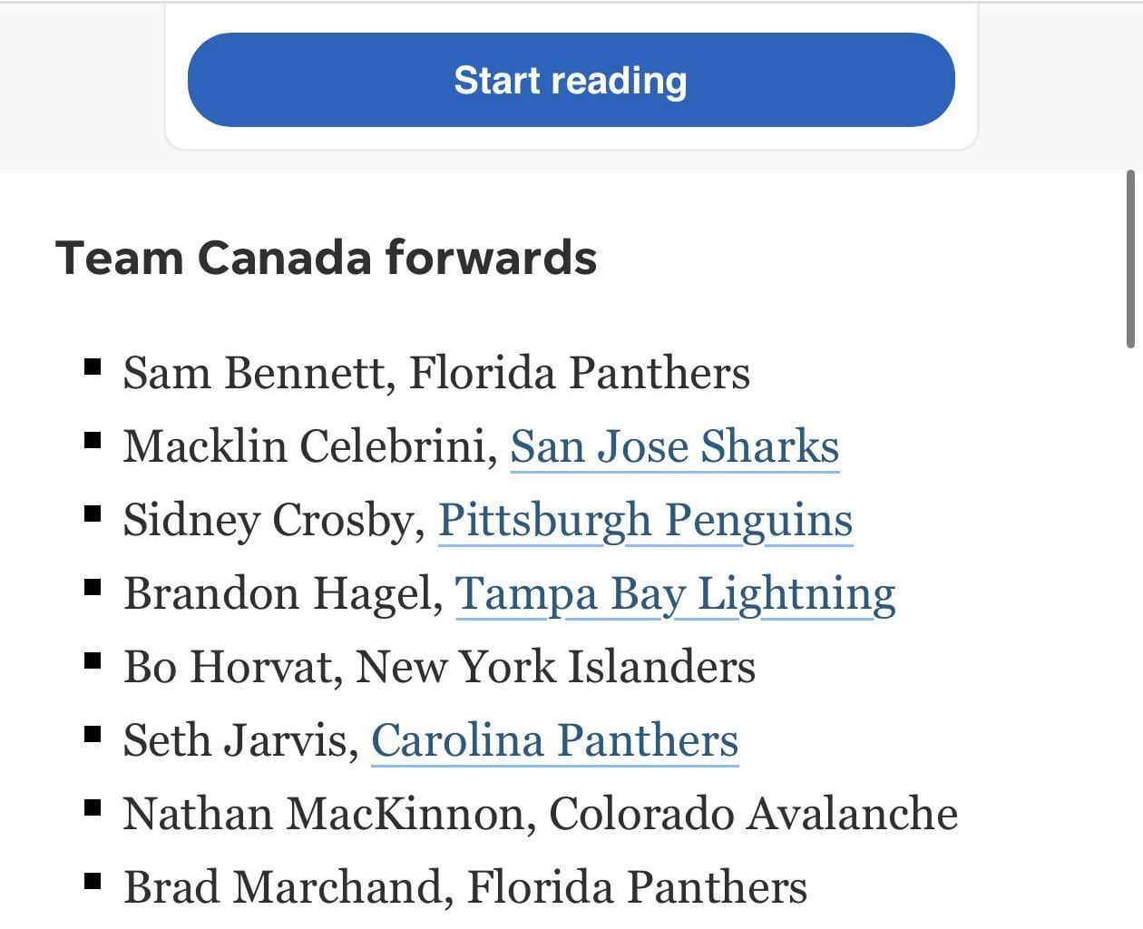 Carolina Panthers…🤔