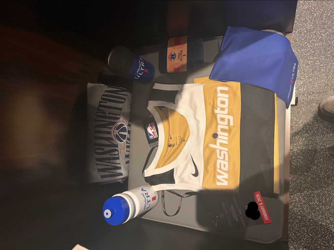 I was able to be apart of the Wizards "Play Like a Pro" Event