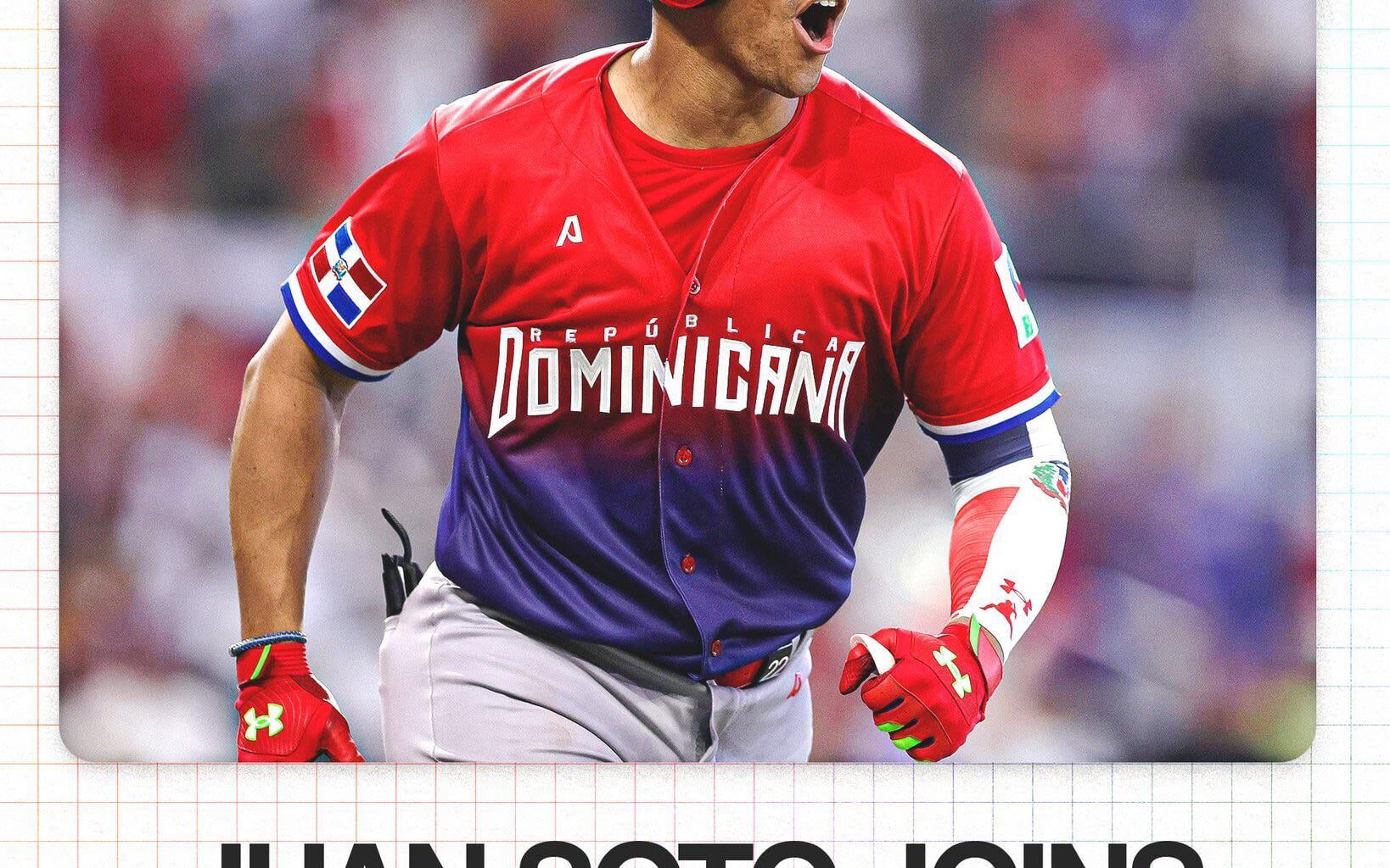 The DR’s lineup only ever grows stronger… Juan Soto has joined the party!