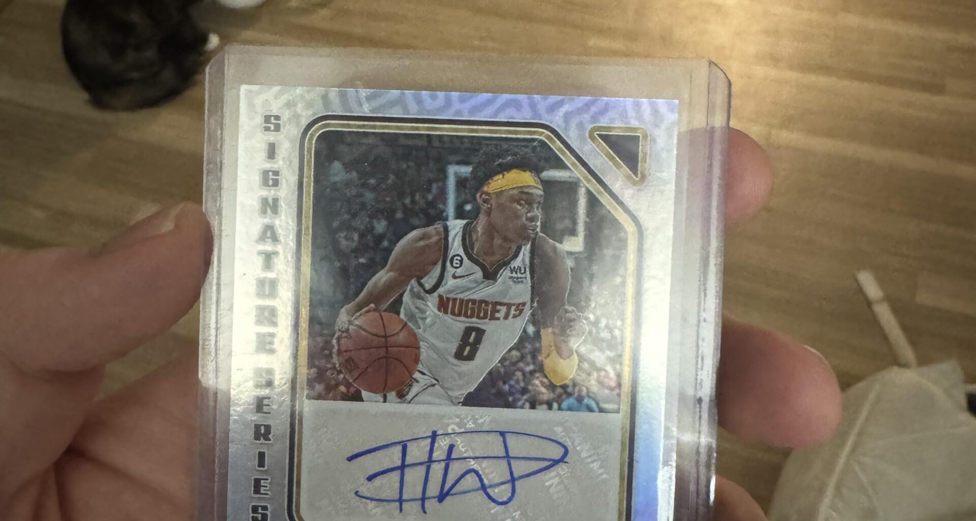 Newest addition to my card collection!