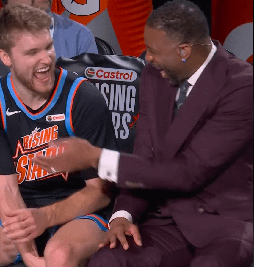 Cam Spencer and T-Mac Rising Stars Game