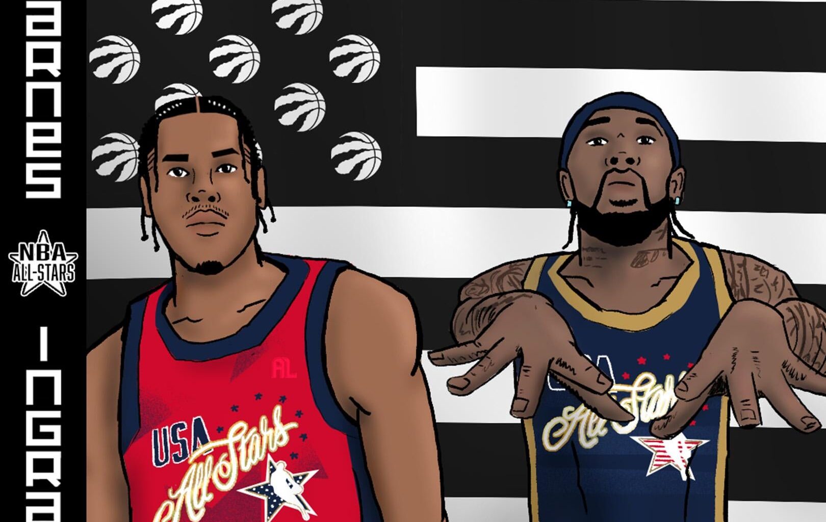 Both Scottie and B.I. are NBA All-Stars 🏀⭐️