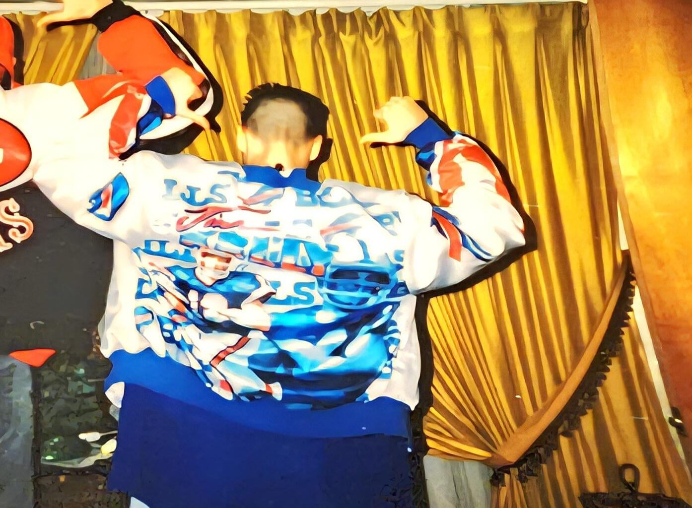 Ohhh, how I miss my old Jim Kelly jacket...taken January 1994