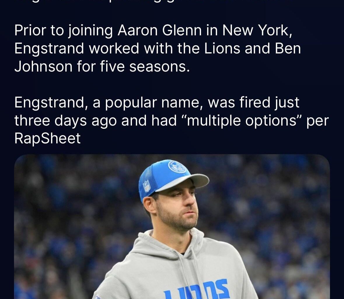 Tanner Engstrand Named Passing Game Coordinator