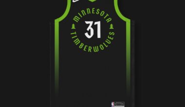 Designing a new Timberwolves jersey after every win: 31-19