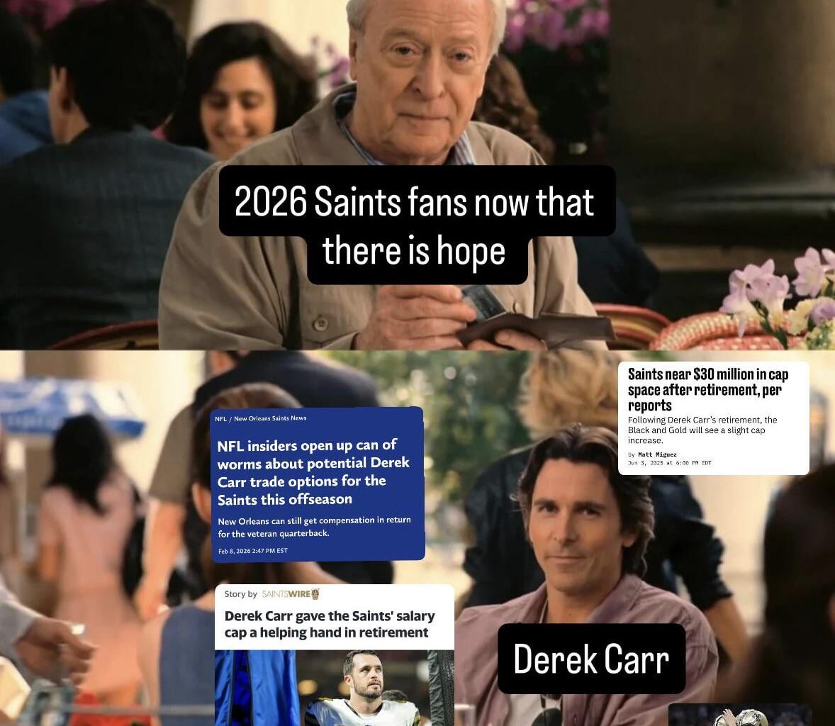 We gotta have the conversation about Derek Carr