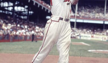 BHM: Hank Aaron remains in the top 3 all-time in Hits (3,771-3rd), Home Runs (755-2nd), RBI (2,297-1st), Total Bases (6,856-1st), and Extra Base Hits (1,477-1st). Named an All-Star a record 25 times, Aaron was born OTD in 1934.