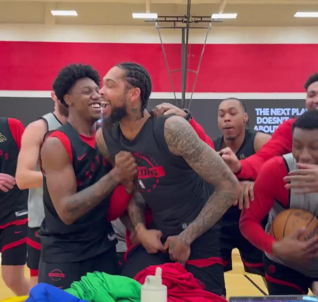 The moment Ingram and the team found out he's an Allstar