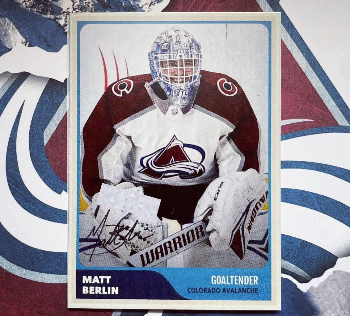 Avs Player of the Day - (Day 28) - Matt Berlin
