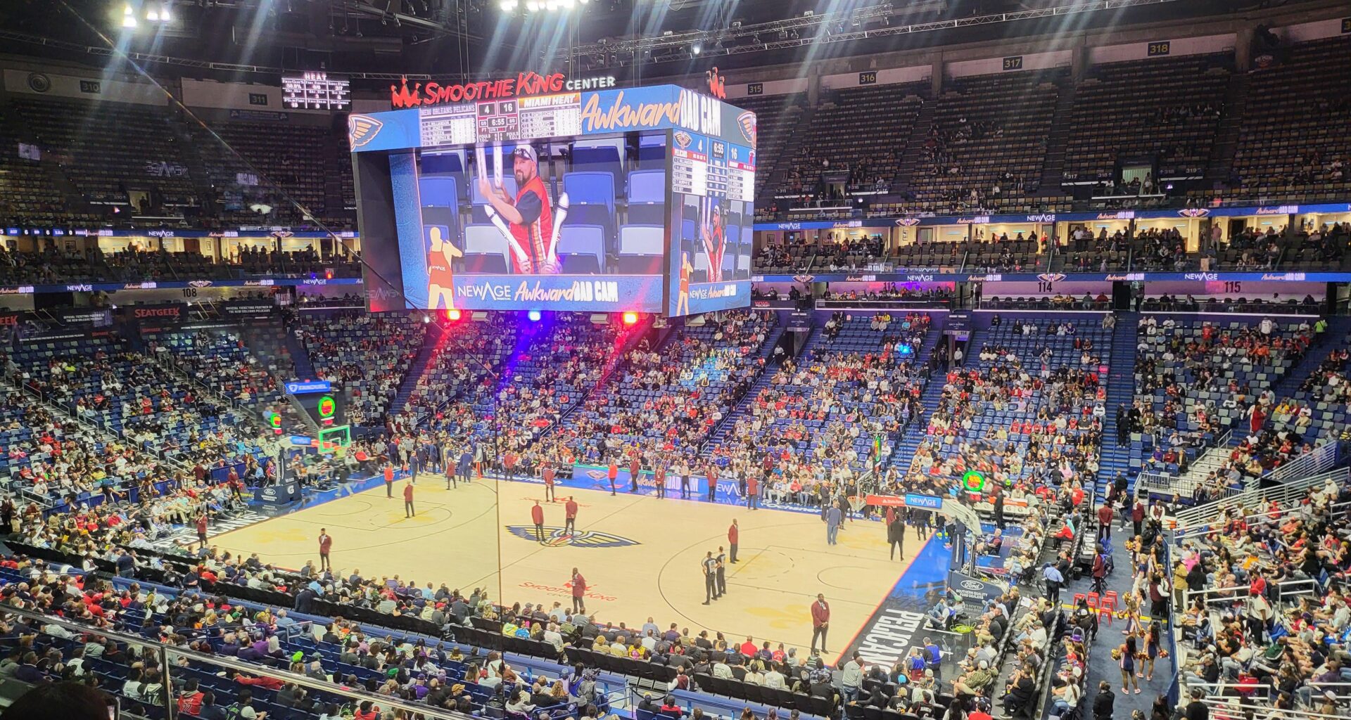 Went to my first NBA game last night, was awesome to see the team in person!