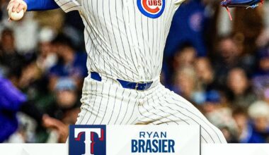 Rangers sign RHP Ryan Brasier