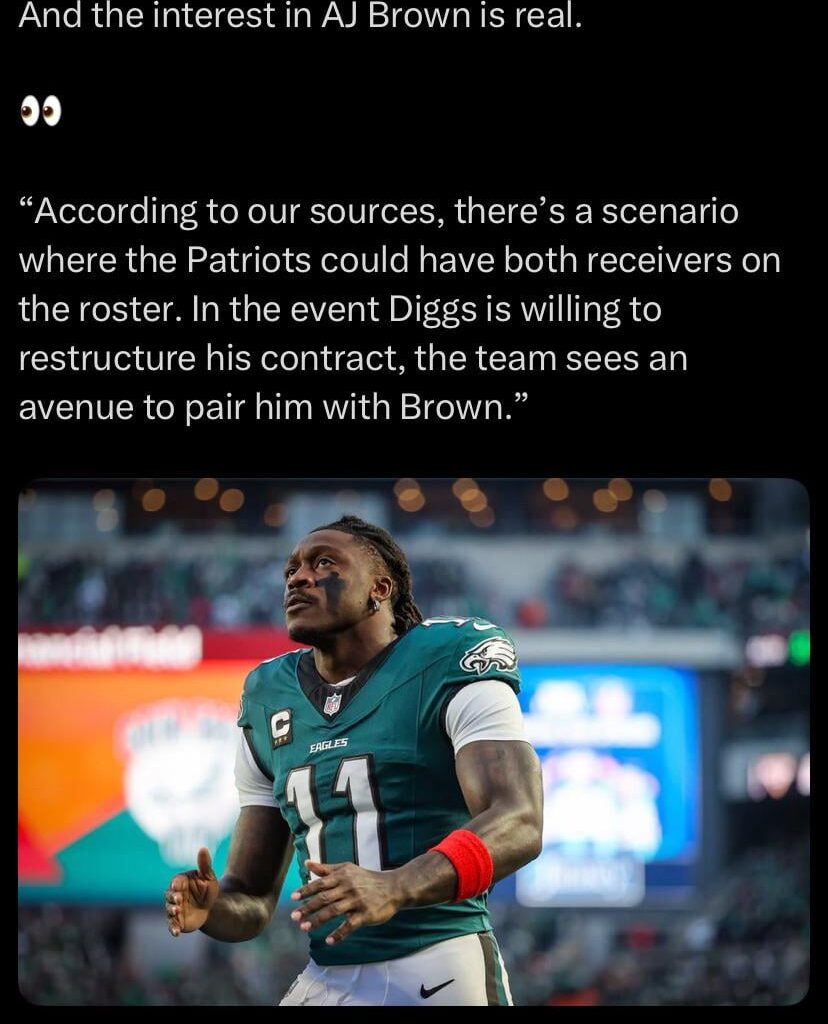 Huge Update on Aj Brown And Diggs
