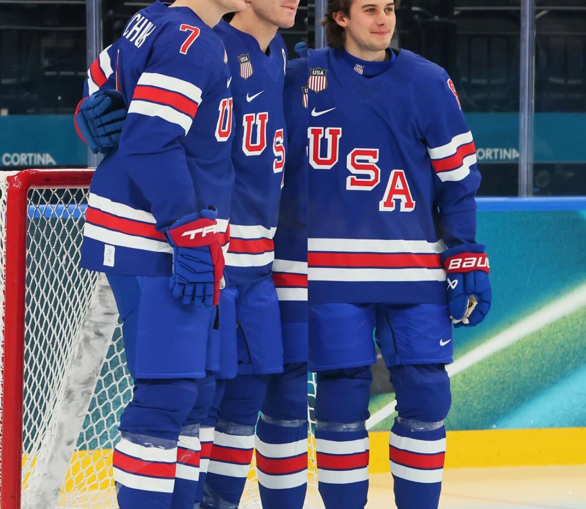 Front office must have told the social media team to crop out Quinn. Arrivederci Sleepy Tom