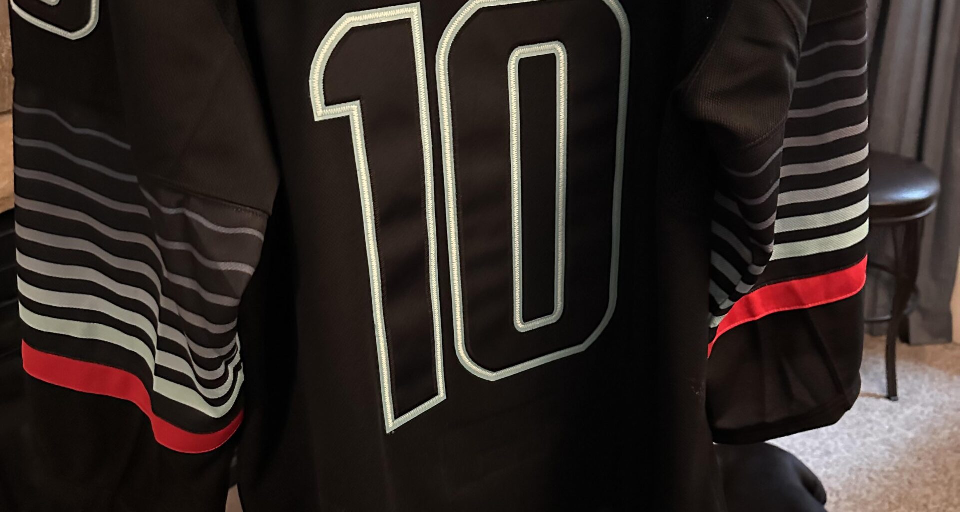 Wife's Third Jersey is finally ready!