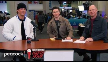 Giants' Jaxson Dart says Harbaugh has 'vision' for Giants | Fantasy Football Happy Hour | NFL on NBC