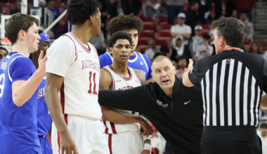 NCAA Basketball: Kentucky at Arkansas